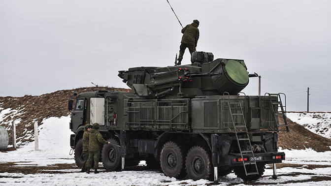 ВКС РФ провели боевые стрельбы новых ЗРПК «Панцирь-С» под Астраханью