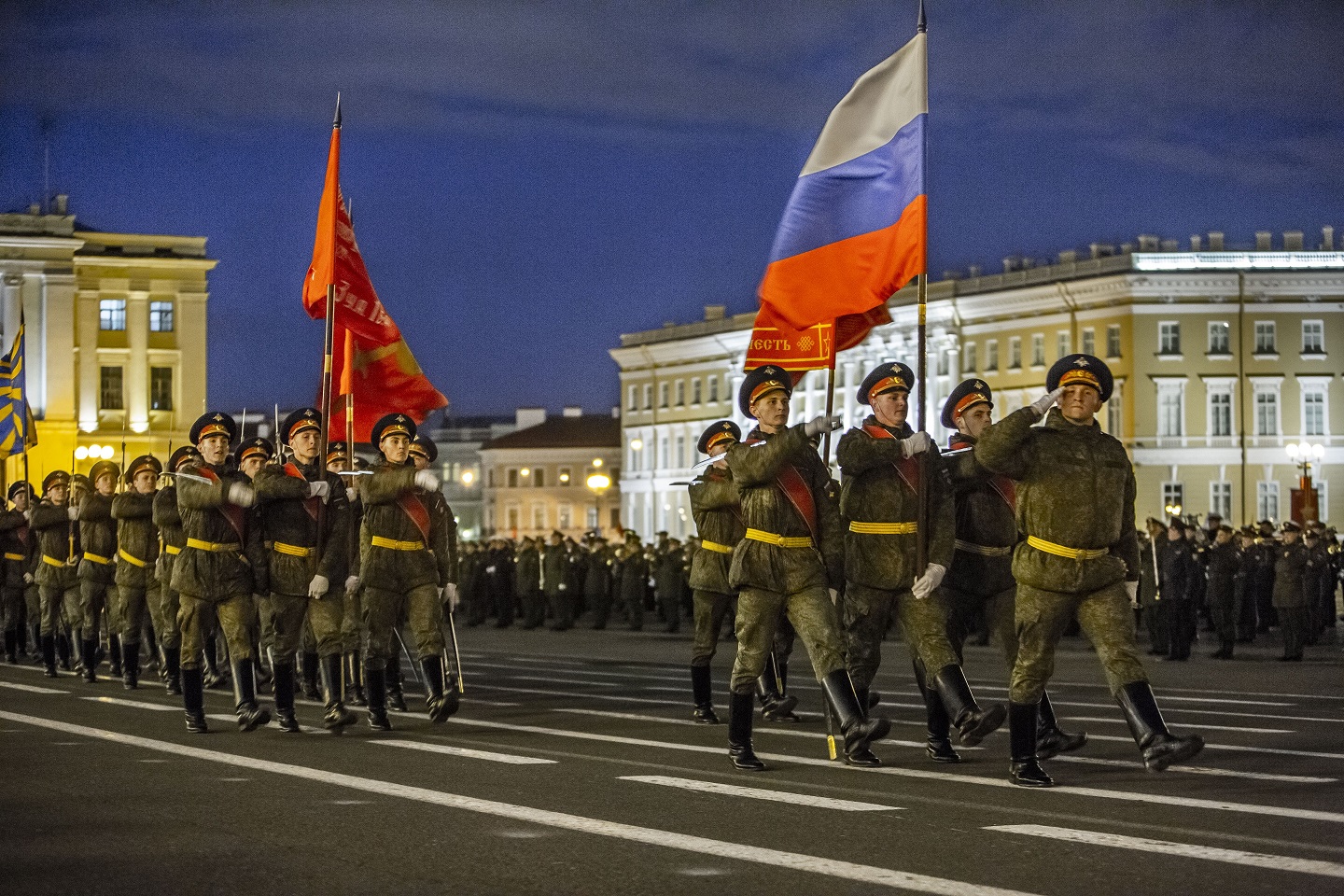 В Петербурге отрепетировали парад Победы