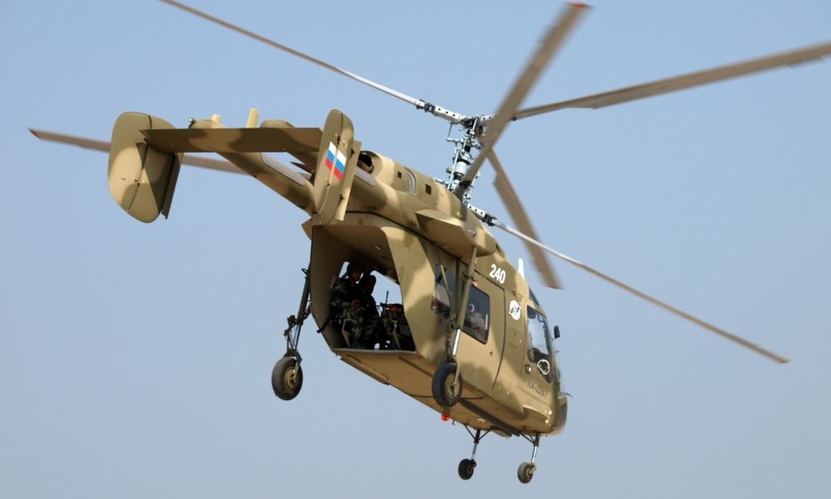 Росгвардия получила спасательный вертолет Ка-226Т