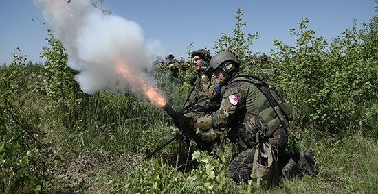 В Подмосковье прошла большая военная игра