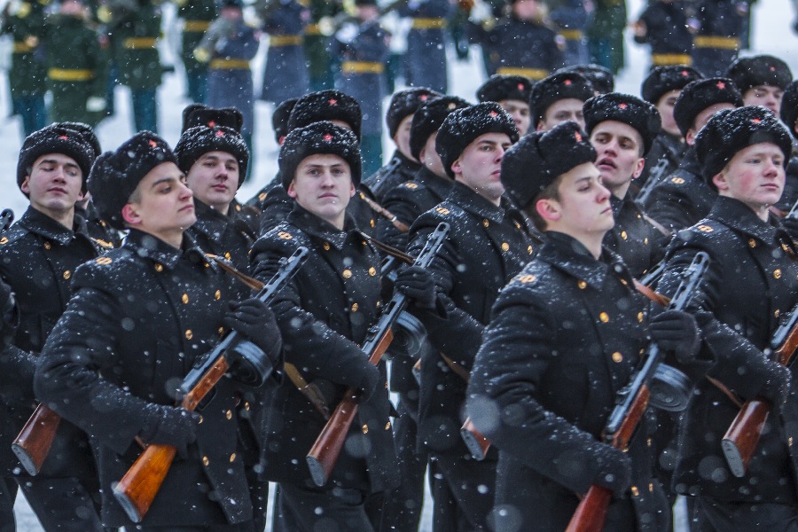 В Петербурге прошла генеральная репетиция парада в честь 75-ой годовщины снятия блокады