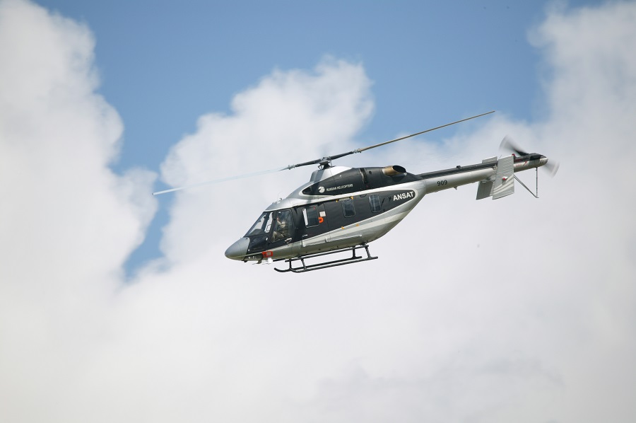 Заболевших военнослужащих будут транспортировать на медицинских вертолётах «Ансат»