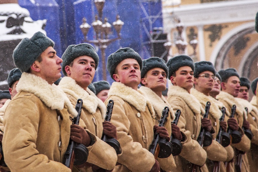 Парад в лицах в Северной столице