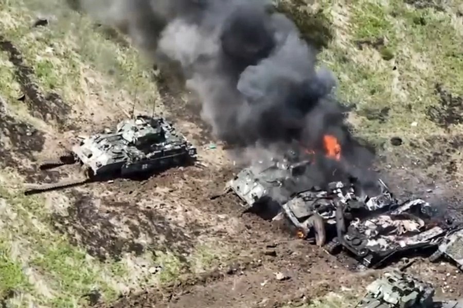 США «сожгли» военной техники на 10 миллиардов долларов в ходе контрнаступления Киева
