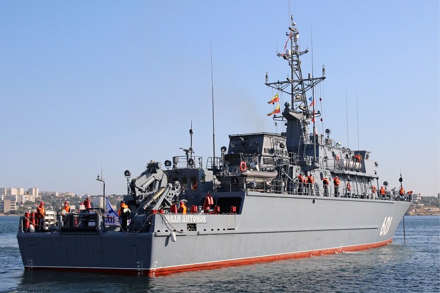 Россия использует беспилотные летательные аппараты для обезвреживания мин в Черном море