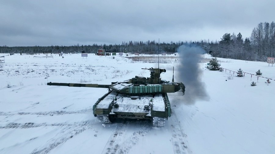 Все российские танки Т-90М на Украине получили снаряды «Тельник»