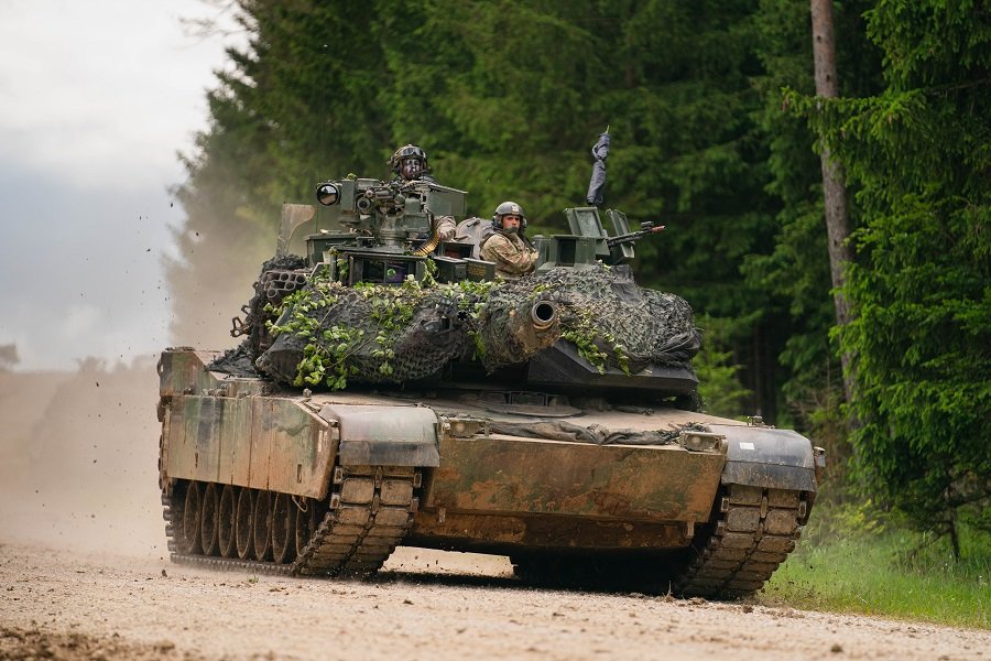 Третий американский танк «Абрамс» рассыпается в прах в конфликте на Украине